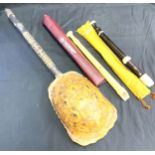 Two musical instruments includes recorder etc