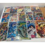 Large selection of Marvel/ DC comics includes Superman etc