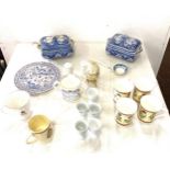 Selection of miscellaneous includes pottery, blue and white etc