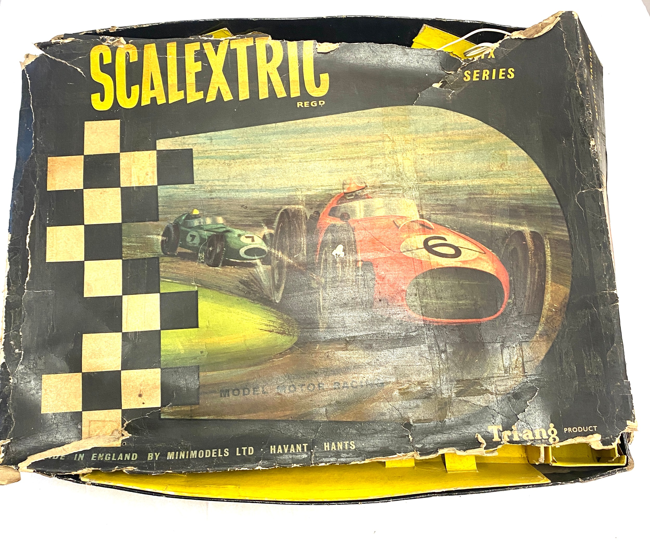 Vintage Scalextric Model Motor Racing model no G.P.I by Tri-ang