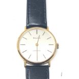 Gents bulova longchamp wristwatch the watch is ticking