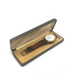 Vintage Boxed gents montine automatic wristwatch the watch is ticking