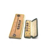 2 x antique gents accessories sets including rolled gold (115g)
