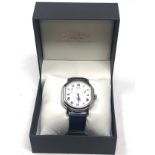 boxed Gents rotary wristwatch the watch is ticking
