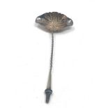 Continental silver punch ladle