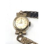 Ladies rolex tudor wristwatch the watch is ticking