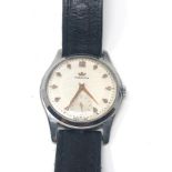 Vintage Gents marvin wristwatch the watch is ticking