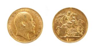 Coins, Great Britain, Edward VII (1901-1910),