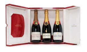 Bollinger, Ay, Special Cuvee 100th Anniversary, Non-vintage Champagne (3, presentation box)