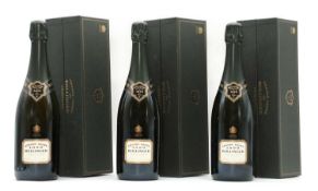 Bollinger, Ay, Grande Annee, 1990 (3, each boxed)