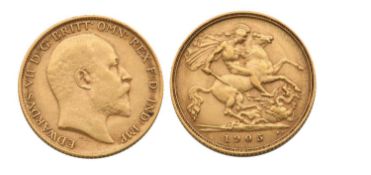 Coins, Great Britain, Edward VII (1901-1910),