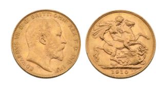 Coins, Great Britain, Edward VII (1901-1910),