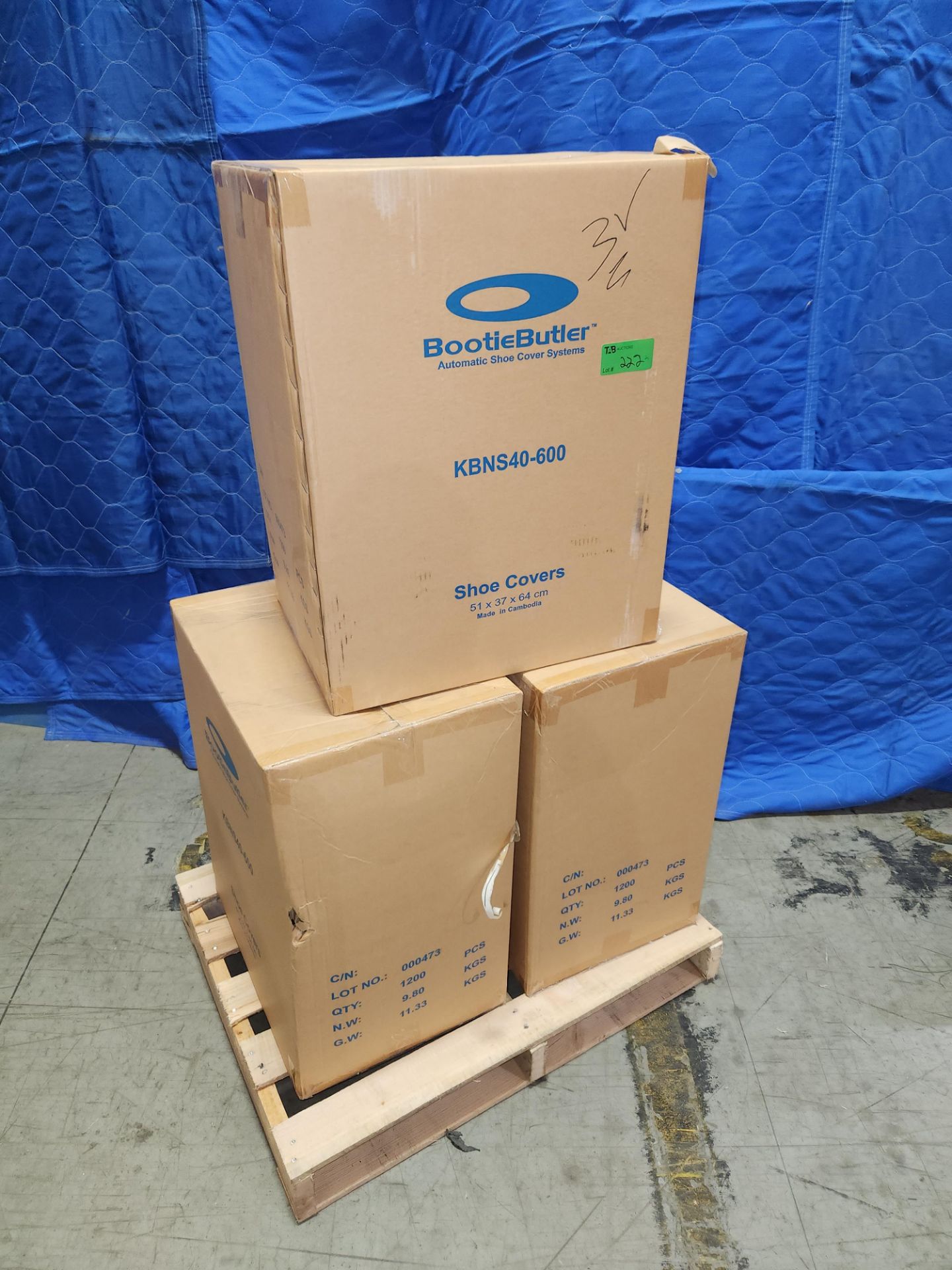 Santis Package SANTIS SHOE COVER 3 BOXES 1200 PER PACKAGE