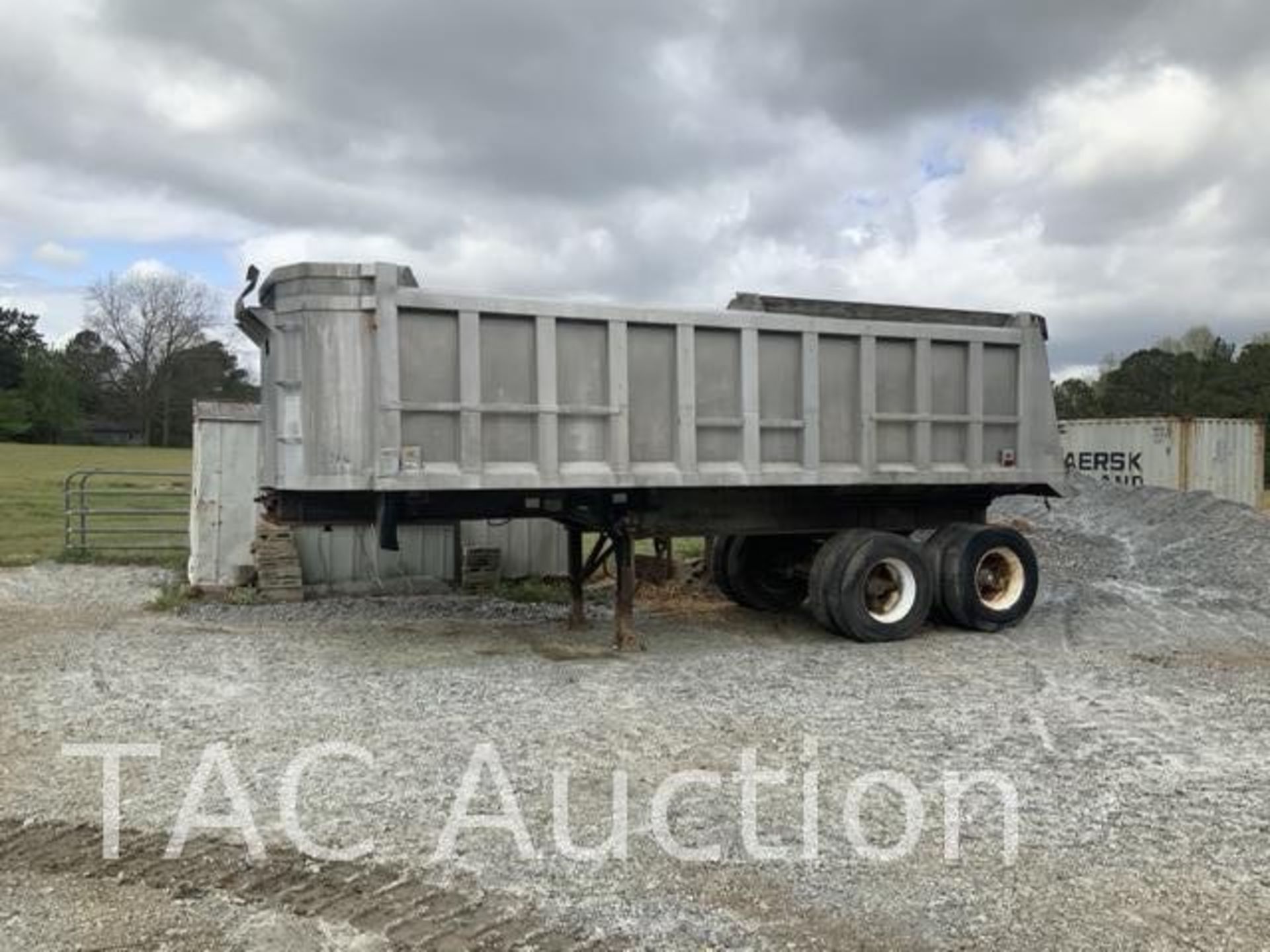 1985 Rogers Aluminum 24ft Dump Trailer - Image 2 of 14