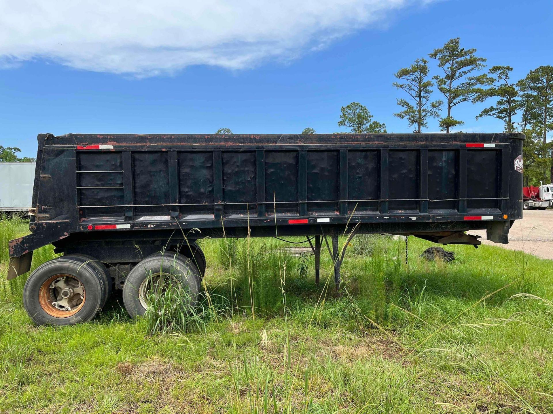 1978 Palmer TA-24H 24ft Dump Trailer