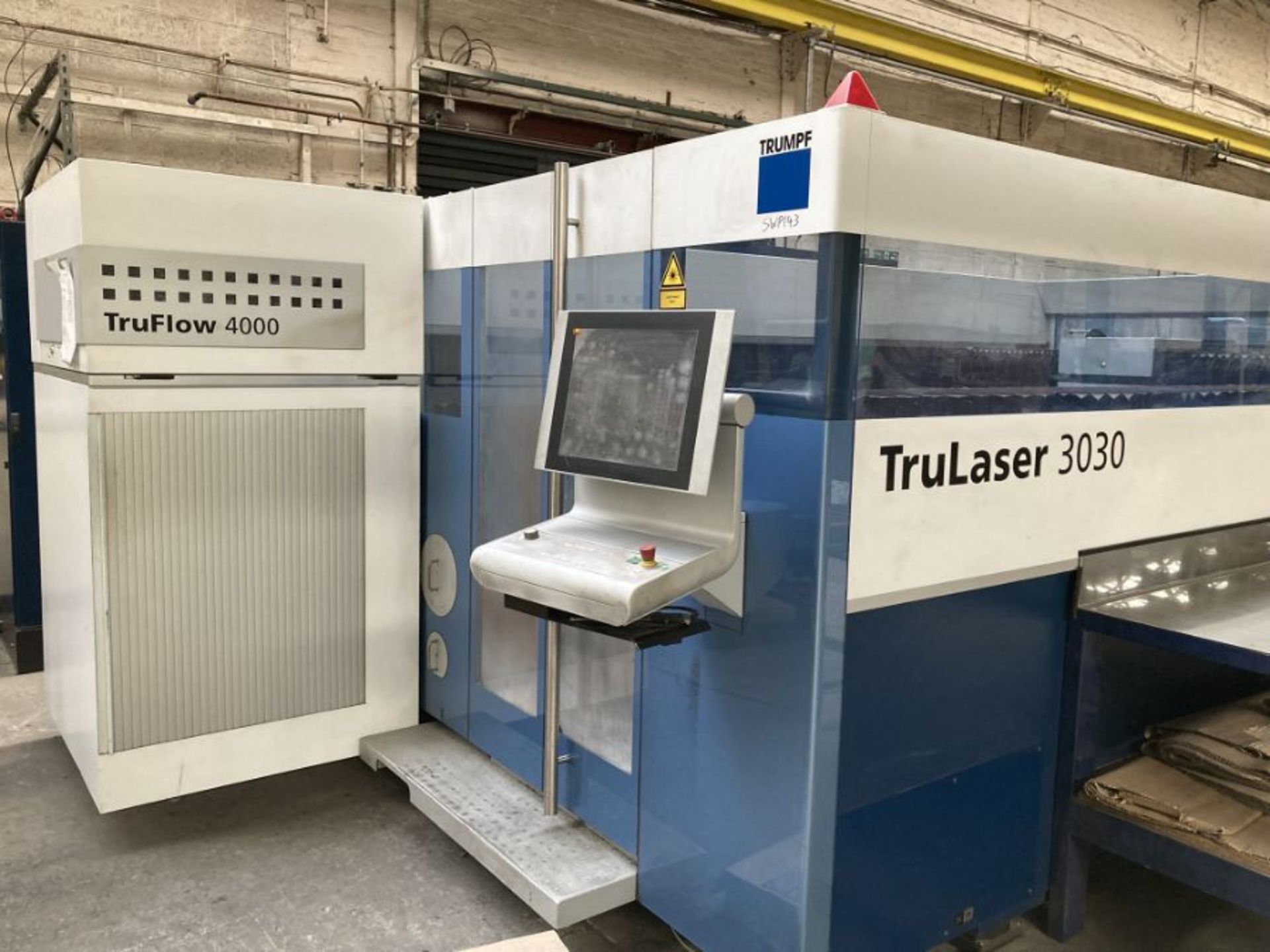 Trumpf TruLaser 3030 CNC Laser Cutter (2014) - Image 16 of 17