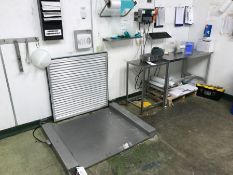 Avery Weigh Tronix stainless steel platform scales and floor scales