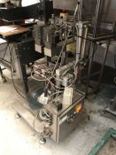 Premier 100 label machine with Allen hot foil head