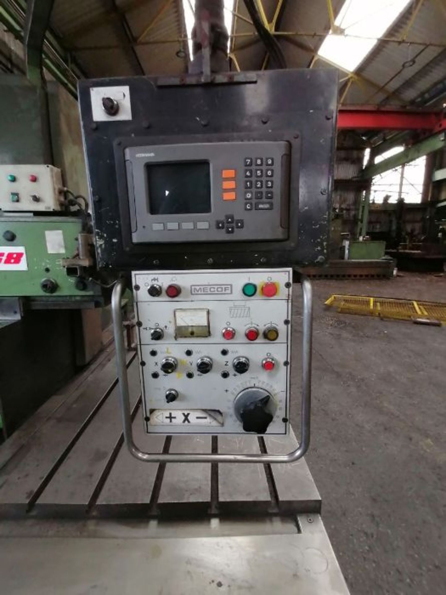 Mecof (Italy) CS8 CNC bed mill (advised 1986) - Image 6 of 15