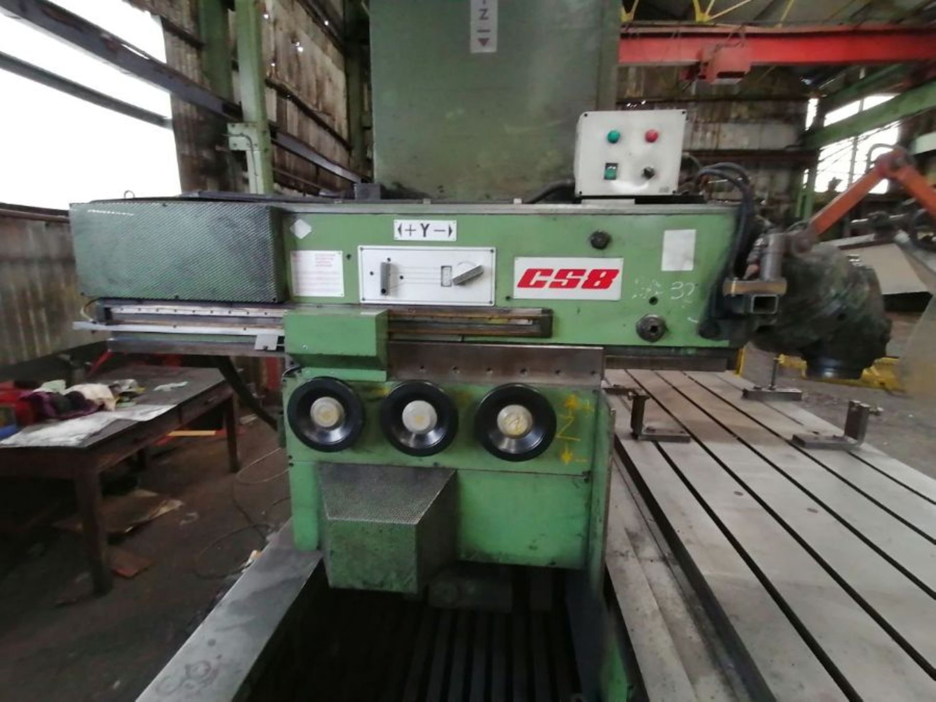 Mecof (Italy) CS8 CNC bed mill (advised 1986) - Image 9 of 15