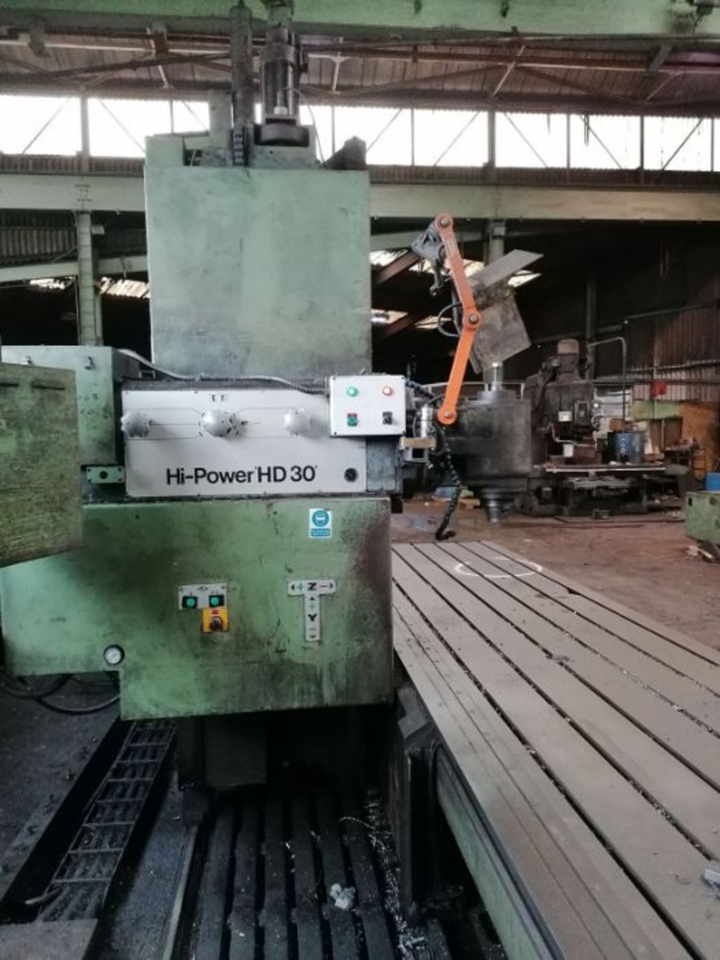 Butler Hi-Power 'HD 30' CNC bed mill - Image 4 of 13