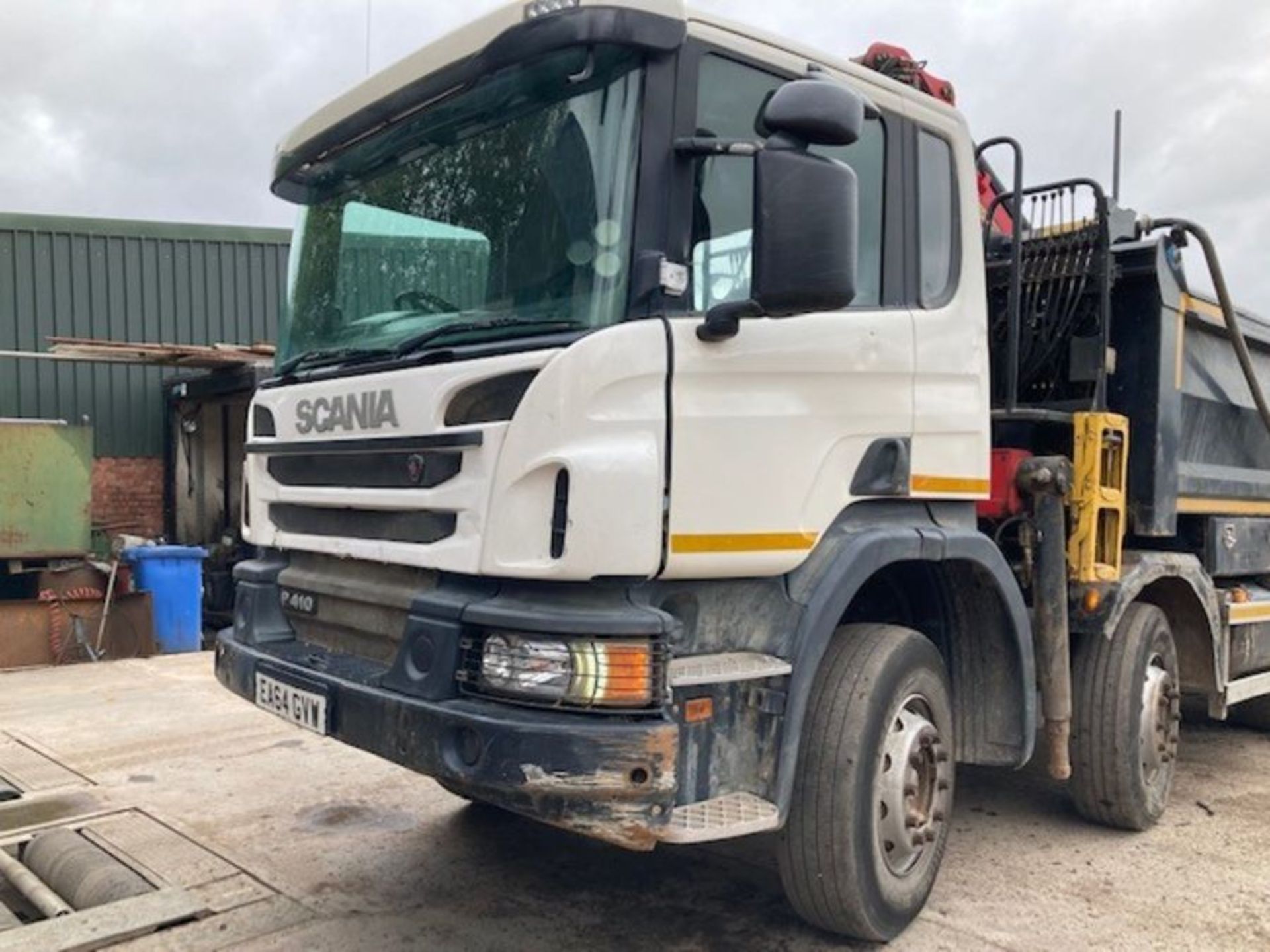 Scania P410 8X4 Tipper Grab (2015, '64') - Image 10 of 28