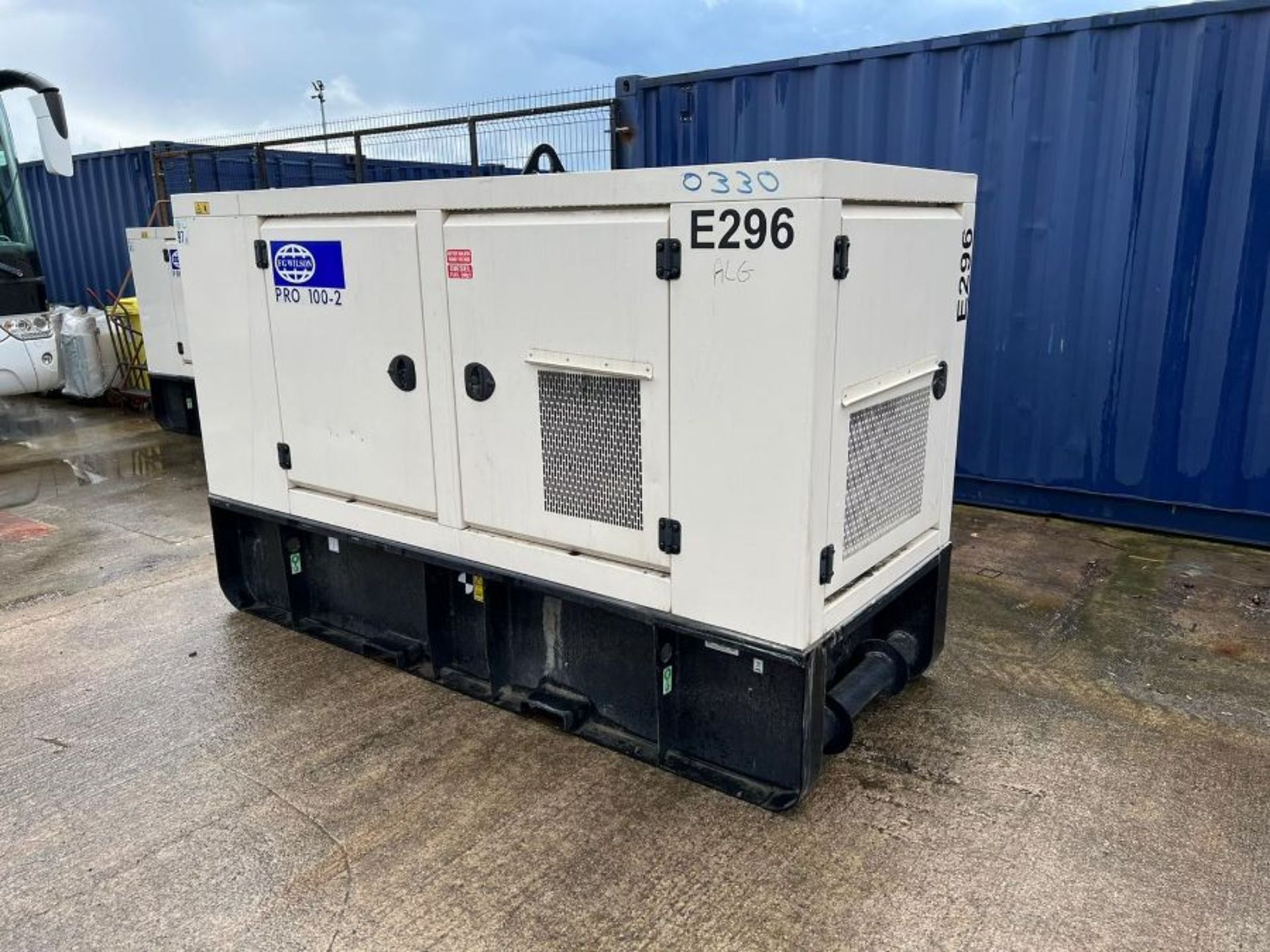 FG Wilson Pro100-2 100kva rental spec generator (2021) - Ref E296 - Image 2 of 12