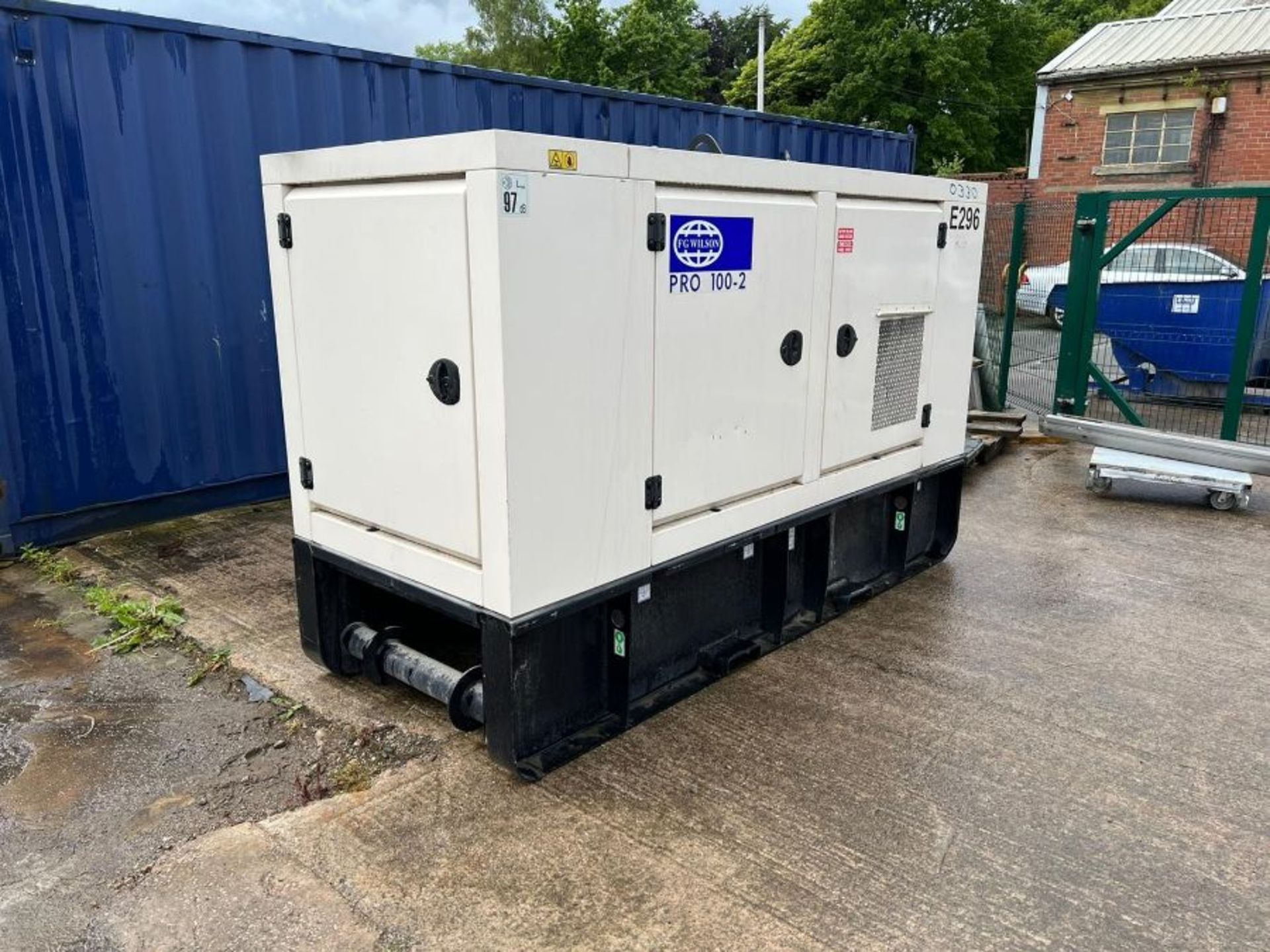 FG Wilson Pro100-2 100kva rental spec generator (2021) - Ref E296 - Image 3 of 12