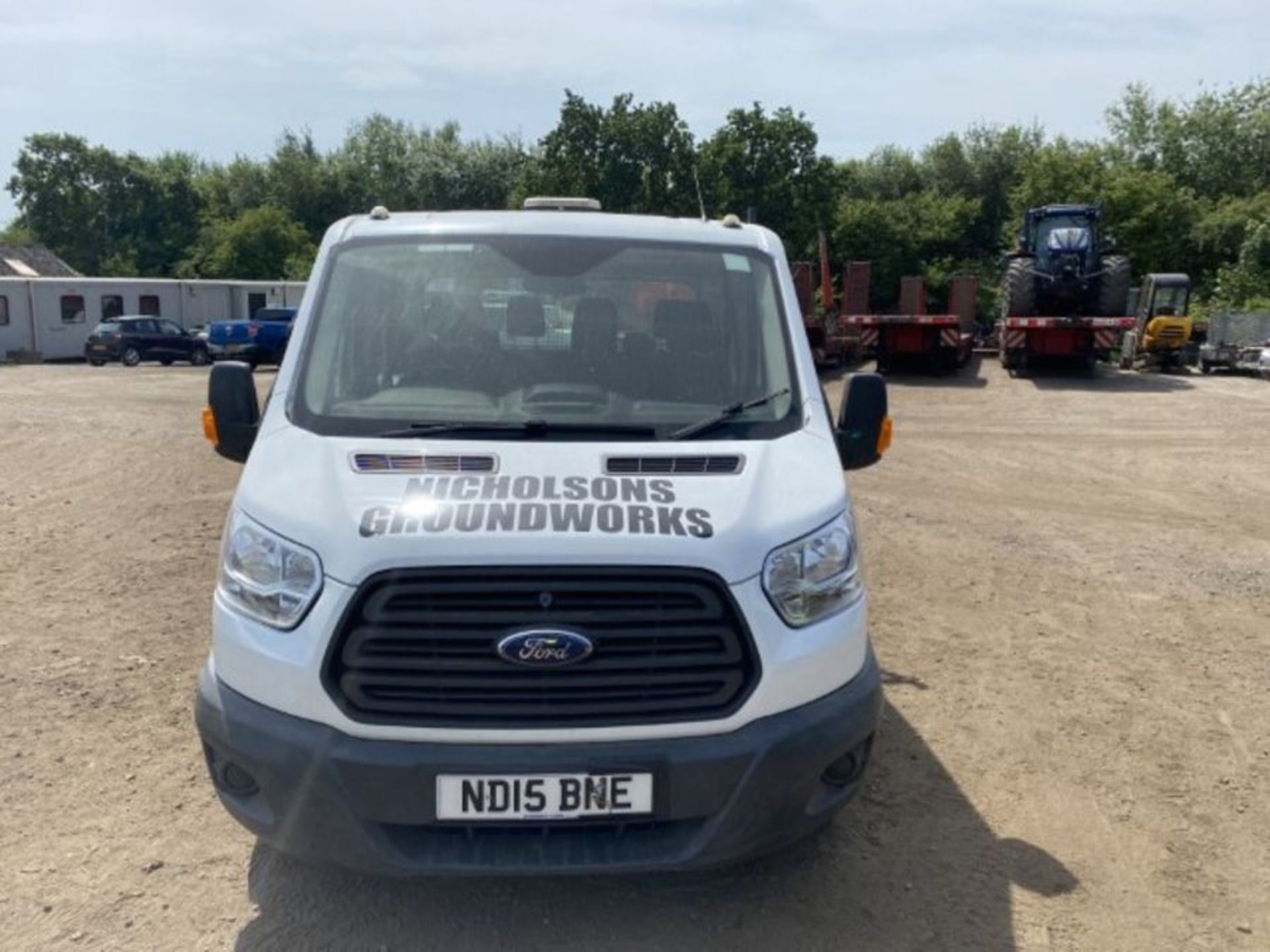 Ford Transit 350 2.2 L3 Diesel 125ps Crewcab Tipper ("15") - Image 3 of 15