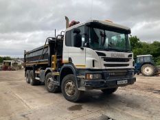 Scania P410 8X4 Tipper Grab (2015, '64')