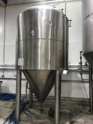 Unbranded 8,000 litre stainless steel jacketed tank