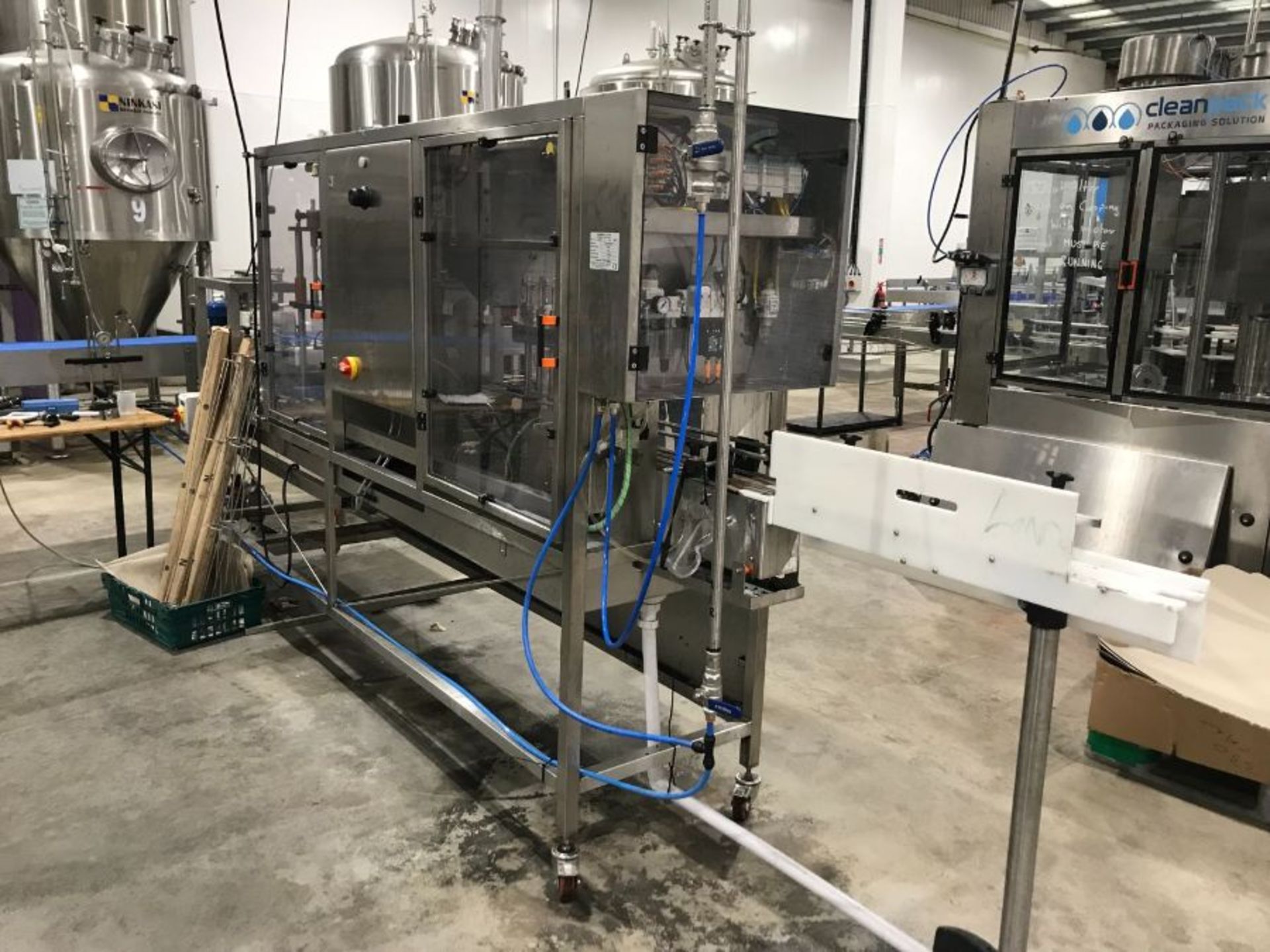 Micro Can Canning Machines CL5V3 linear can filling and seaming machine (2020) - Image 8 of 10