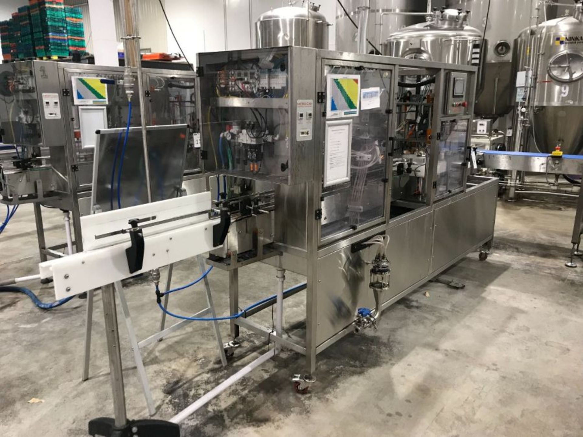 Micro Can Canning Machines CL5V3 linear can filling and seaming machine (2020) - Image 7 of 10