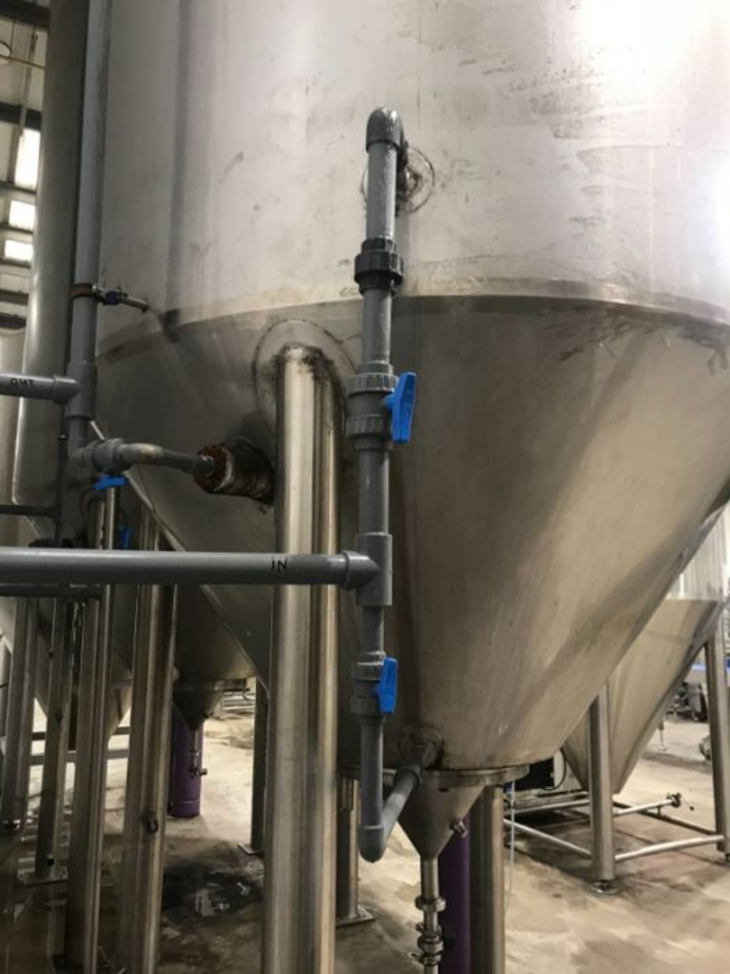 Ningbo Lehui Food Machinery Co Ltd 10,000 litre stainless steel jacketed tank (2014) - Image 4 of 5
