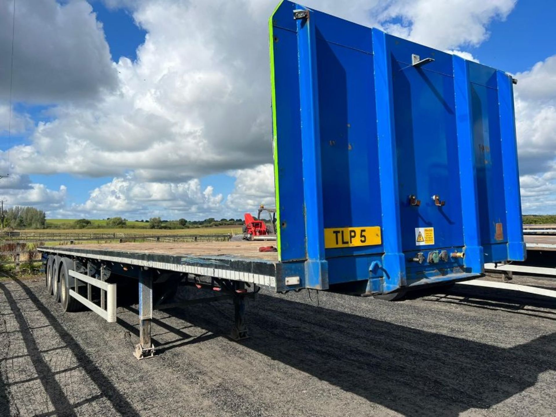 SDC 13.6M tri axle platform flatbed trailer - 2005. C167886. Ref: TLP5 - Image 4 of 8