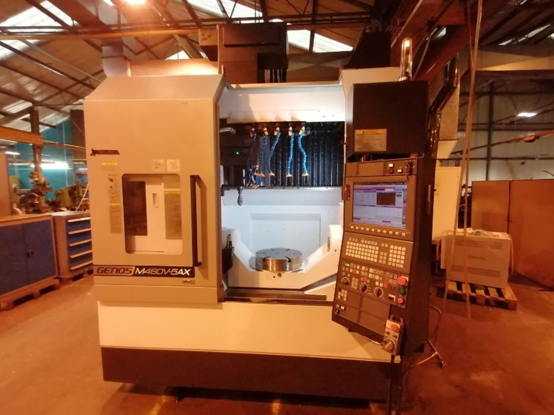 Okuma Genos M460V-5AX 5 axis machining centre (2021) - Image 2 of 19