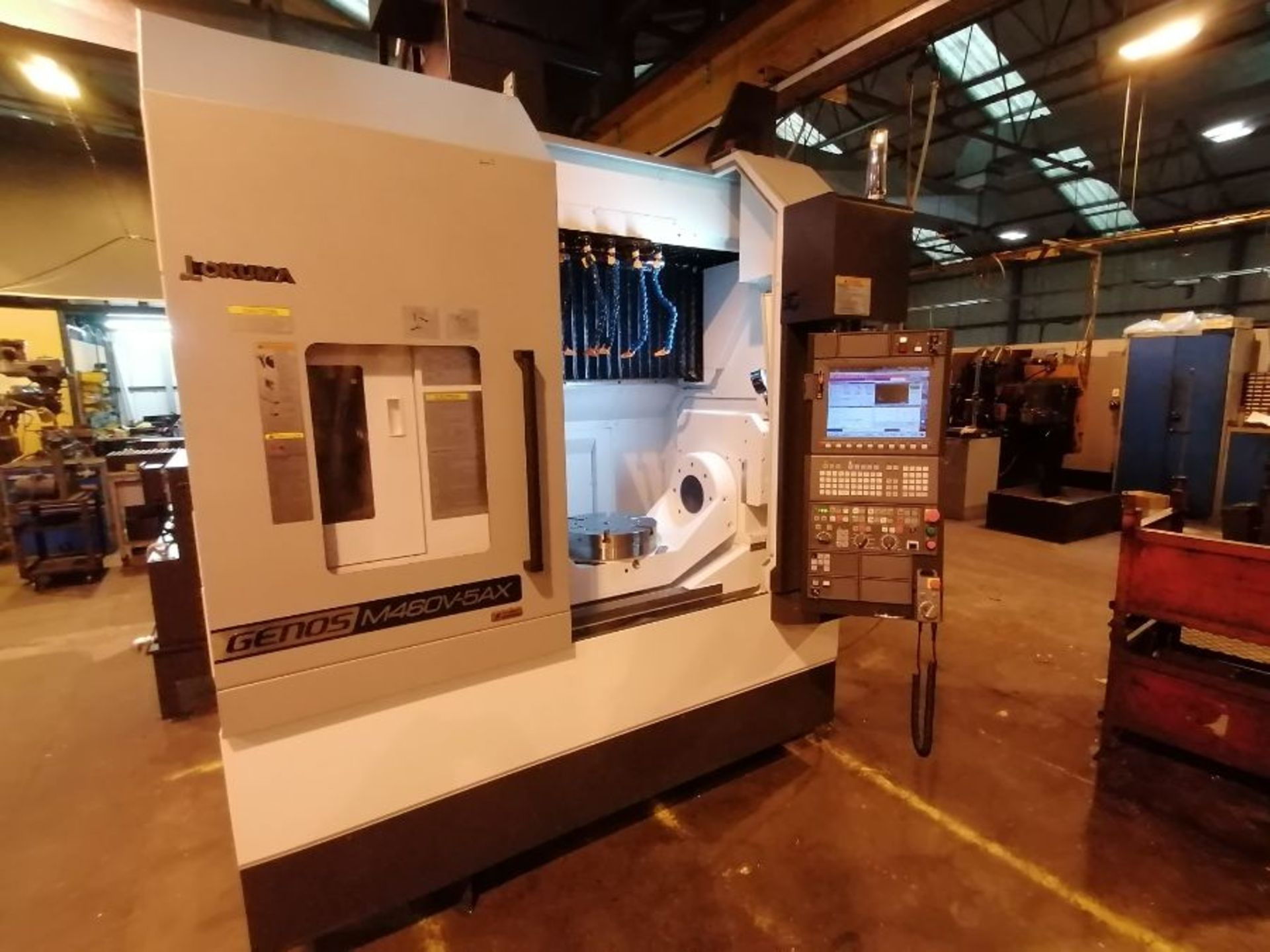 Okuma Genos M460V-5AX 5 axis machining centre (2021) - Image 4 of 19