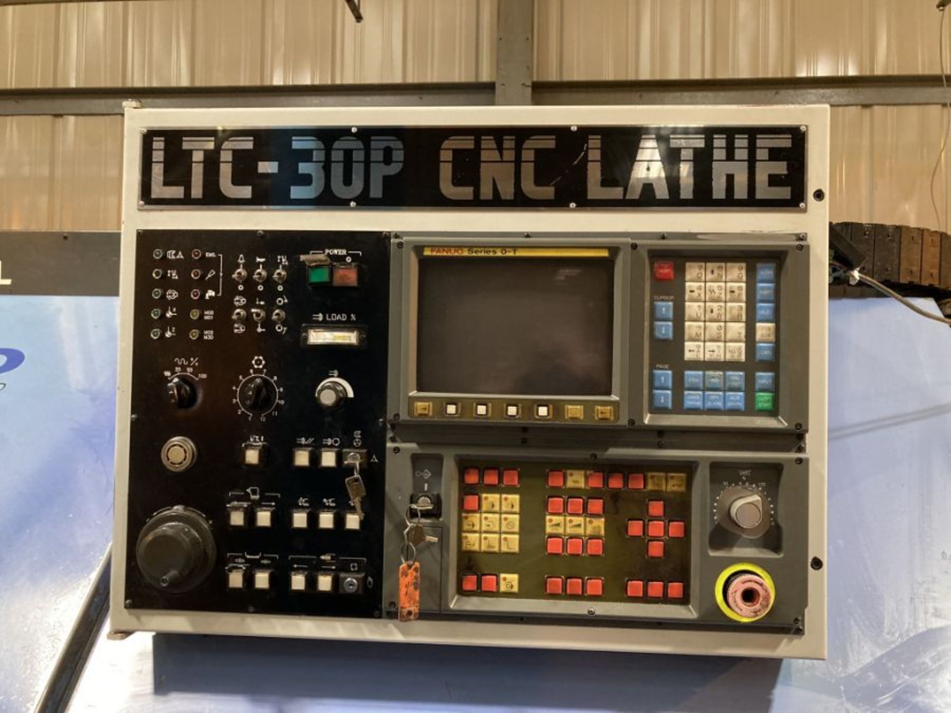 Leadwell model LTC-30BPL CNC lathe (1997) - Image 4 of 15