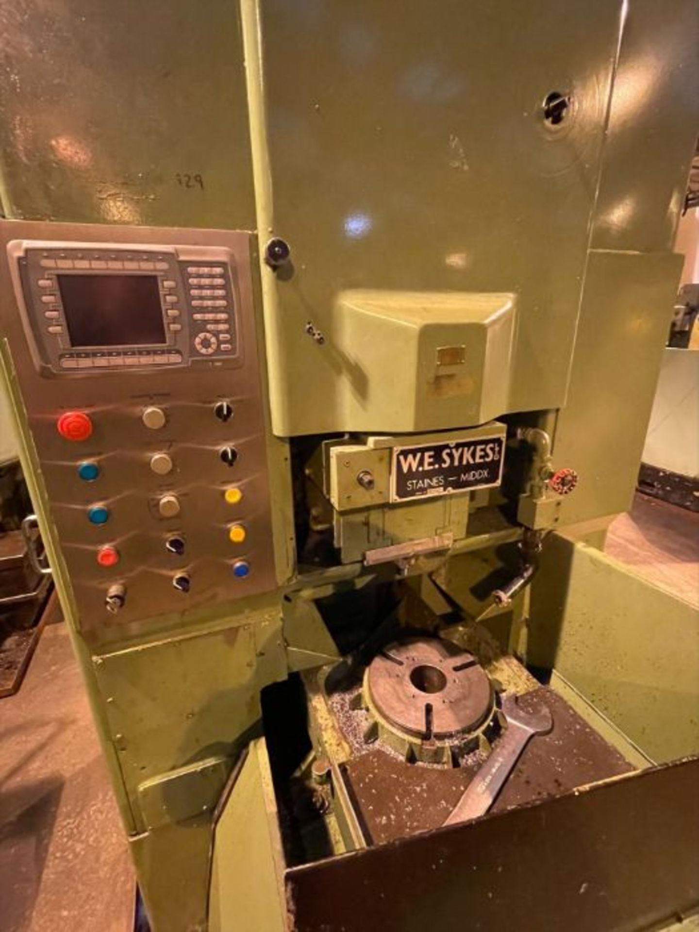 Sykes V10C gear shaper with Retrofit E1060 CNC Control - Image 6 of 8