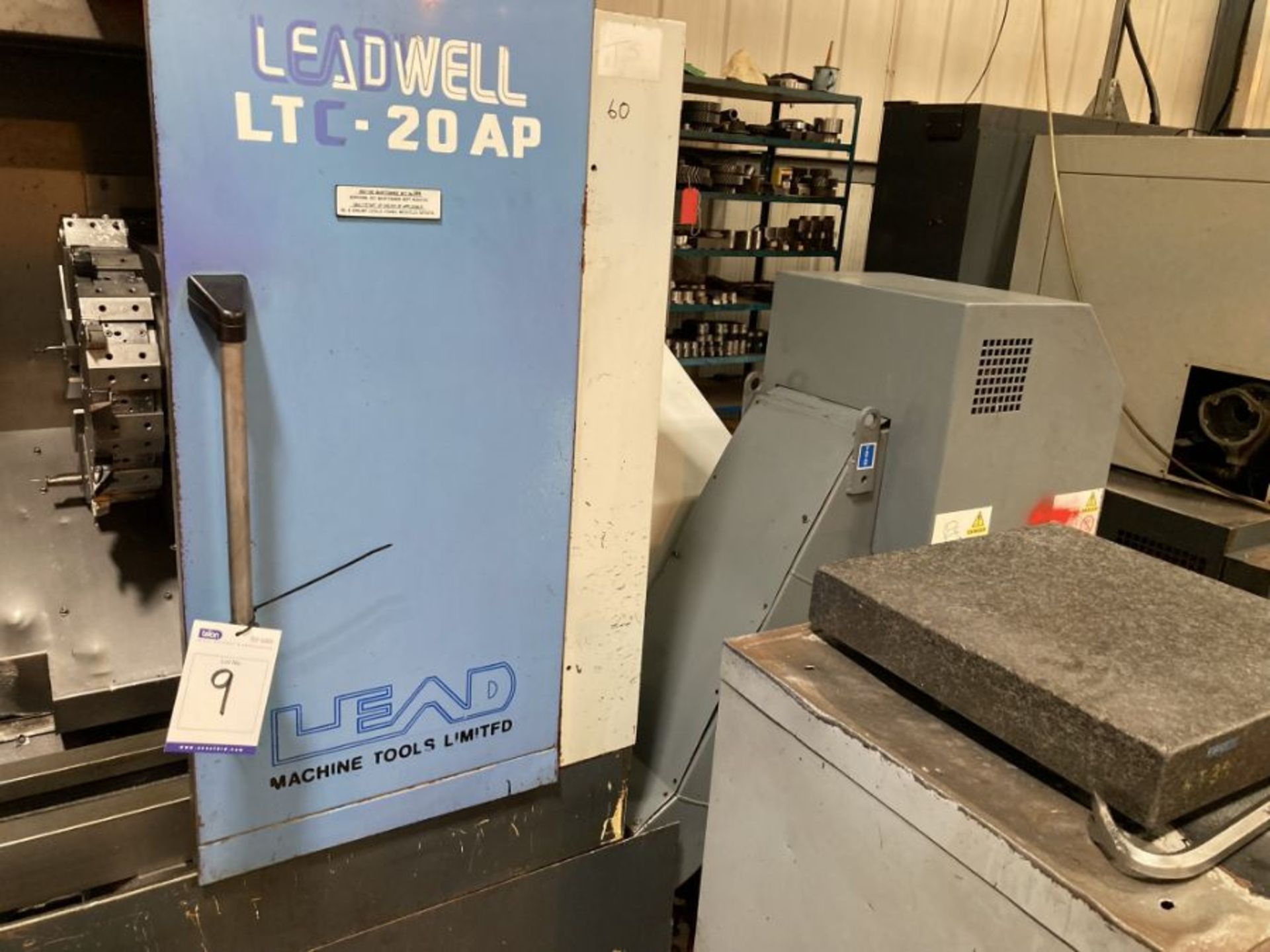 Leadwell model LTC20AP CNC lathe(1994) - Image 10 of 11