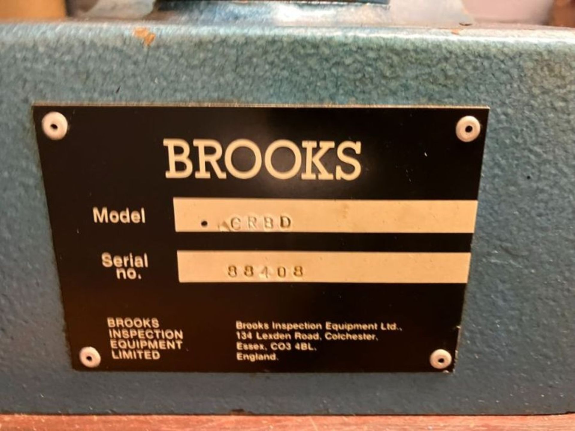 Brooks model LRBD indentation tester - Image 2 of 3