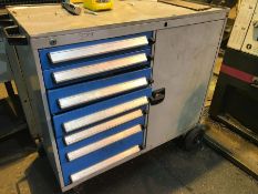 Bott Compact Mobile Tool Cabinet And Contents