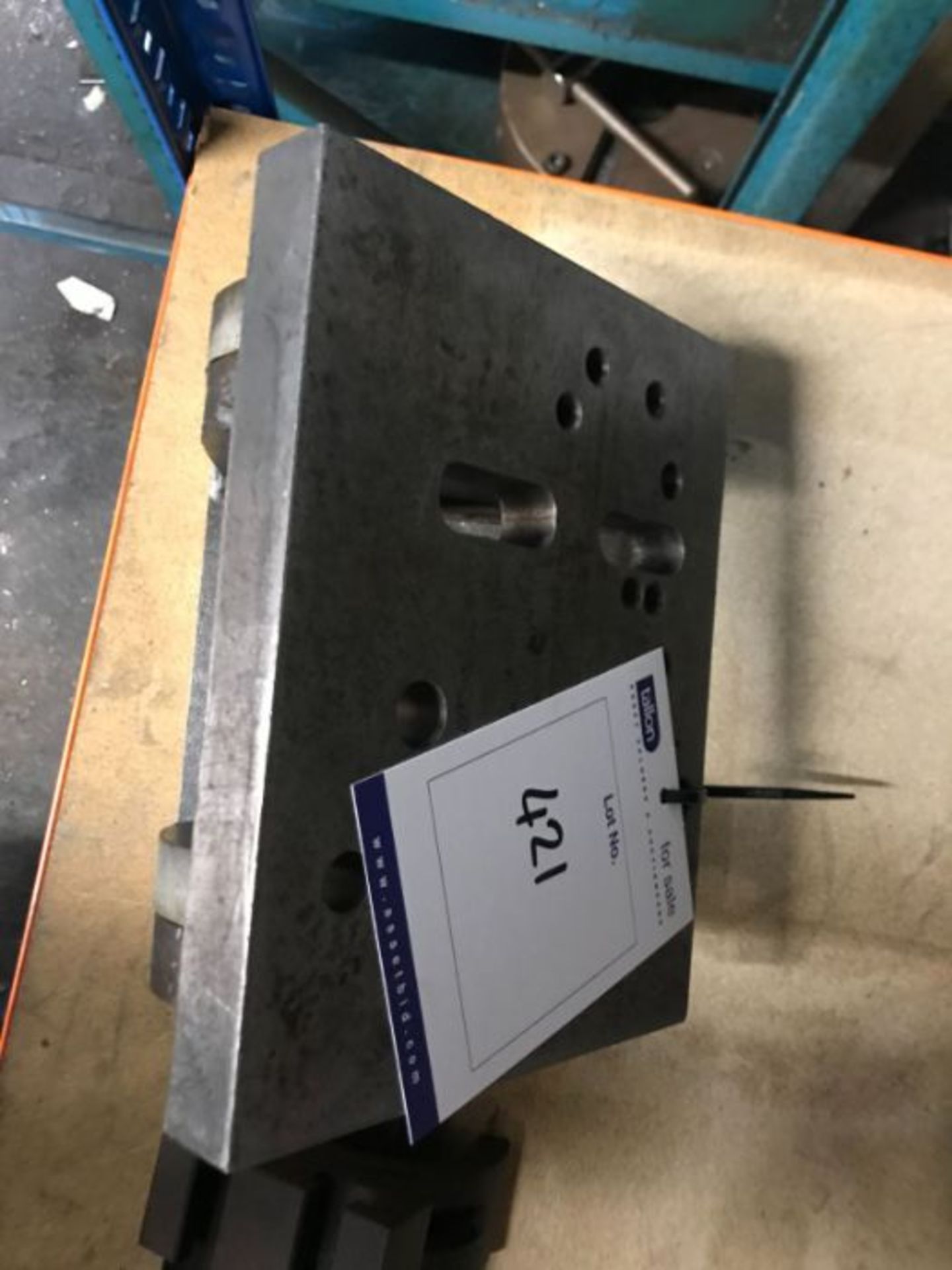 Adjustable angle plate 10" x 8" - Image 3 of 3