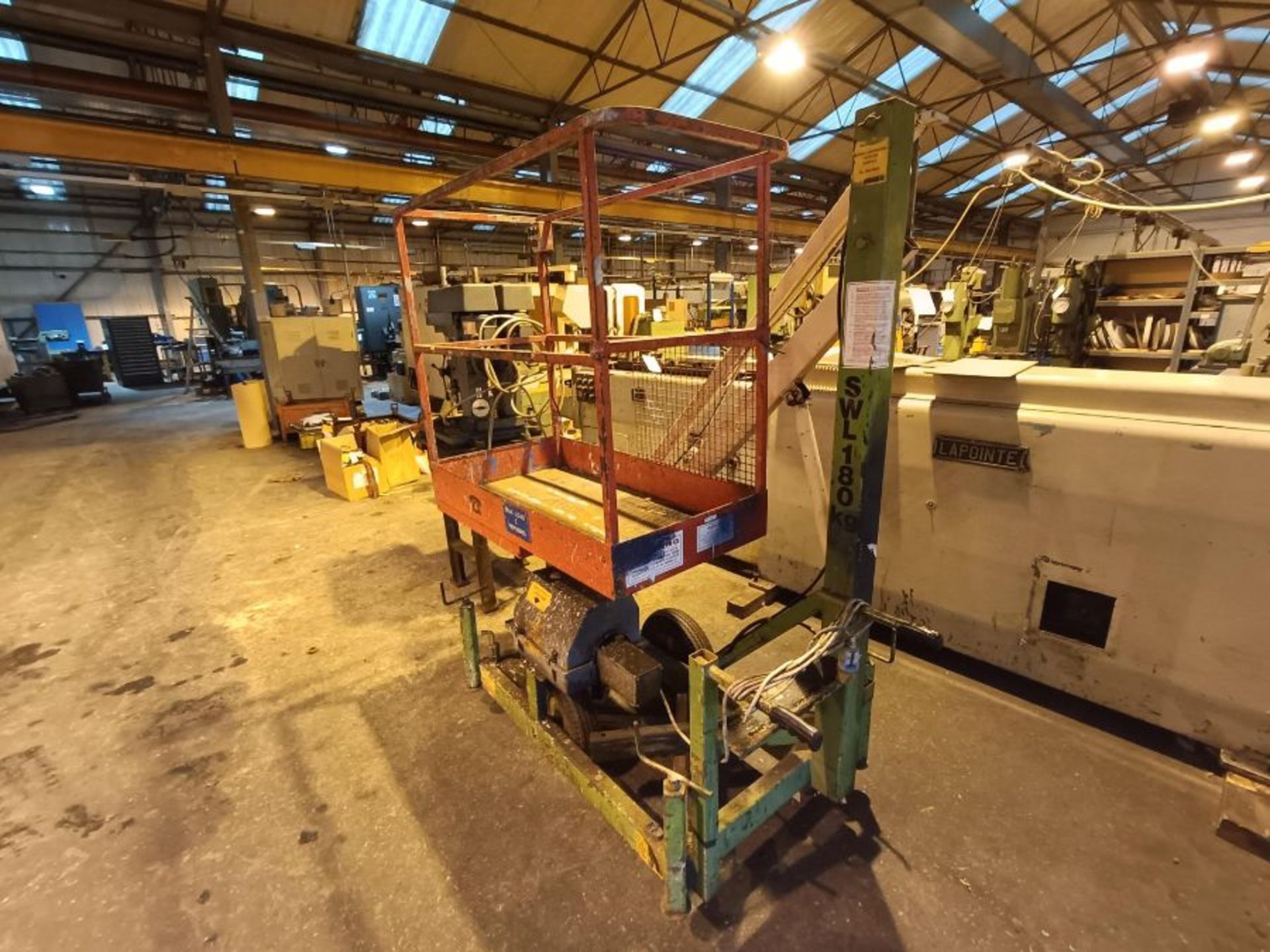 Access Now mobile access platform SWL 180kg (with faults) - Image 6 of 6