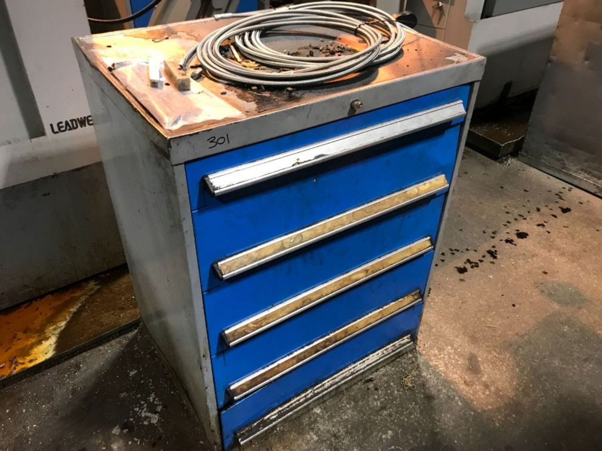2 Tool cabinets and turning contents