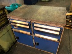 2 - Bott Compact tool cabinets and contents