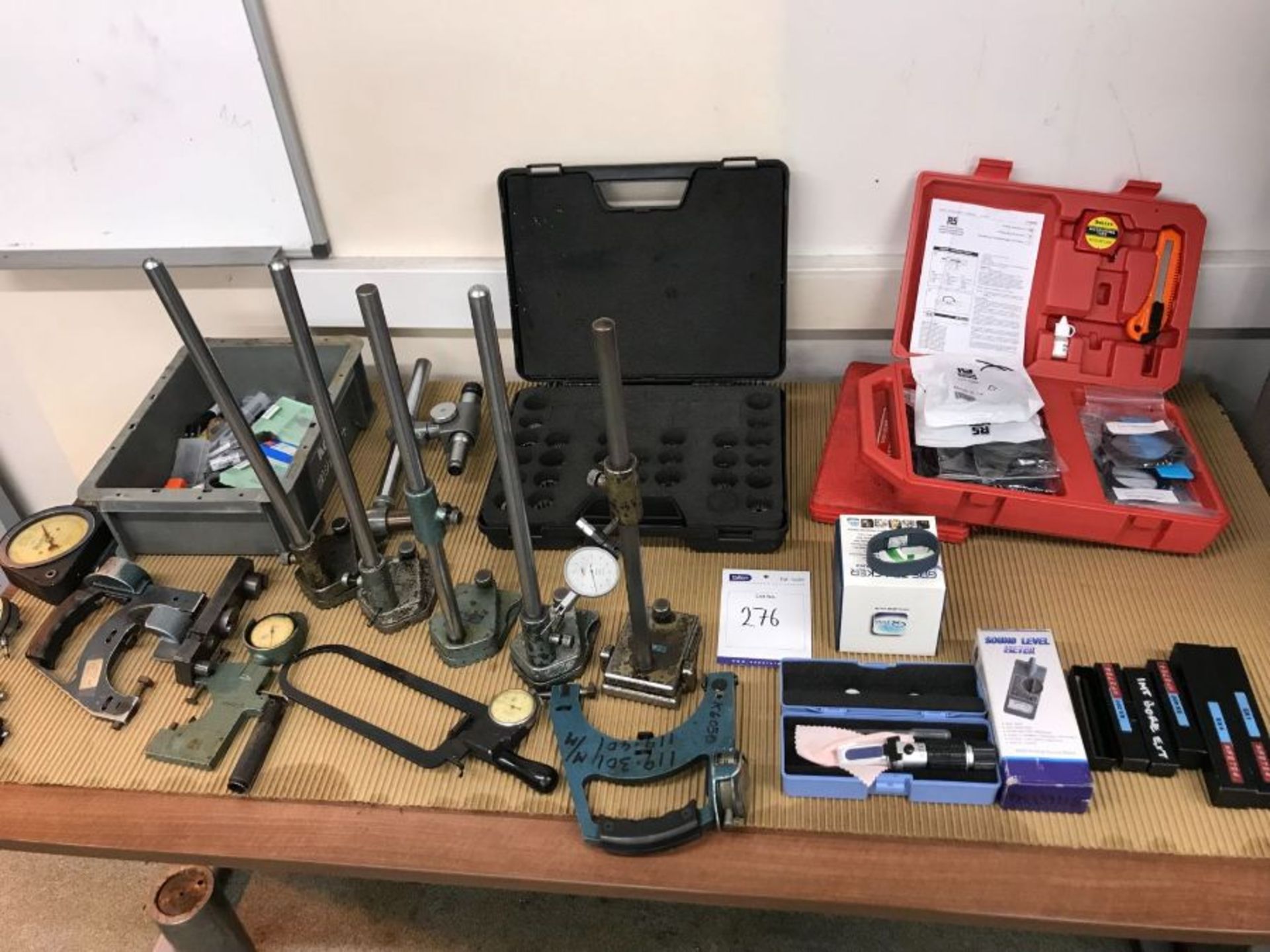 Assorted inspection equipment