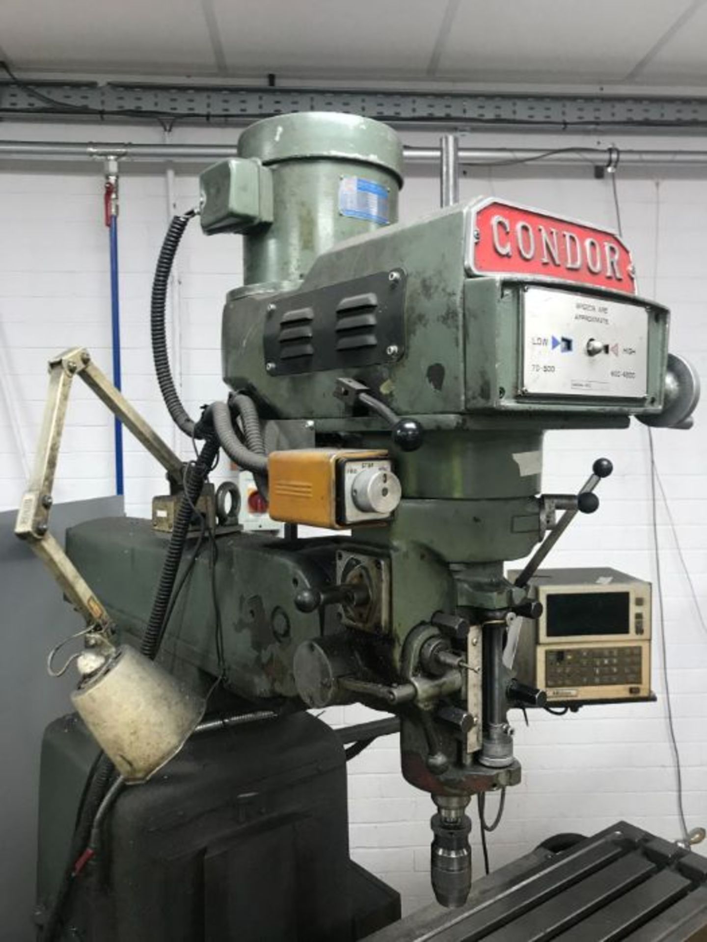 Condor 1050KV milling machine - Image 7 of 10