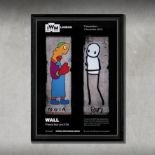 Stik (British 1979-) & Thierry Noir (French 1958-), 'Wall', 2019, C-Type print on 230gsm Fujicolor