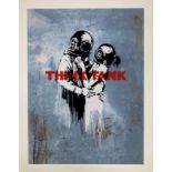 Banksy (British 1974-), 'Think Tank', 2003, giclee print in colours on wove paper, from a reported